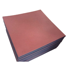50mm outdoor rubber flooring tiles for sport use
